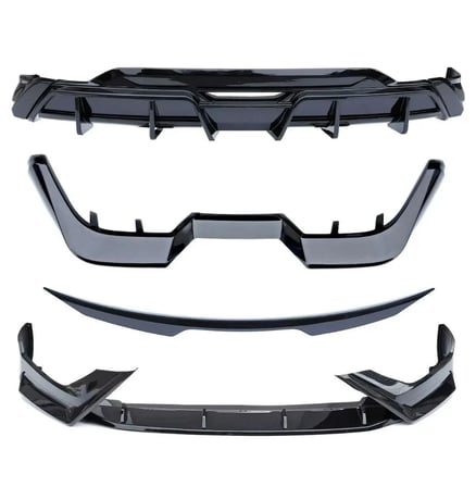 AUTOGP  Byd Seal U-Dmi aero body kit tampon ekleri seti pianoblack