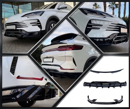 AUTOGP  Byd Seal U-Dmi aero body kit tampon ekleri seti pianoblack