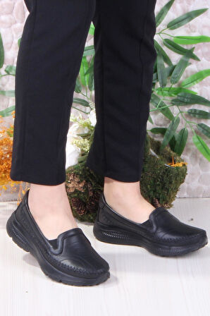 Mehmet Mete 42023 Hafif Rahat Esnek Hakiki Deri Kadın Ayakkabı