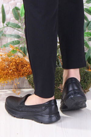 Mehmet Mete 42023 Hafif Rahat Esnek Hakiki Deri Kadın Ayakkabı