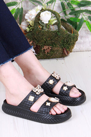 Fort 800-17 Günlük Plaj Deniz Havuz Terliği Hafif Rahat Esnek Kadın Terlik