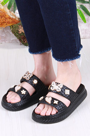 Fort 800-17 Günlük Plaj Deniz Havuz Terliği Hafif Rahat Esnek Kadın Terlik