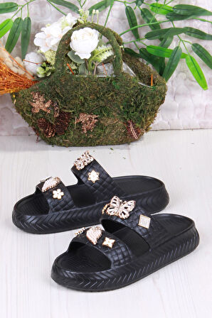 Fort 800-17 Günlük Plaj Deniz Havuz Terliği Hafif Rahat Esnek Kadın Terlik