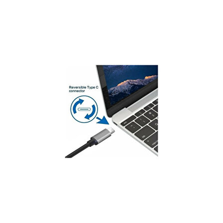 CH-01 Type-C To 4K 60Hz Ultra Full Hd HDMI Usb-C Tak Çalıştır Görüntü Aktarım Kablosu