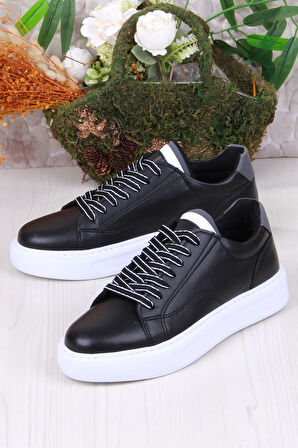 Fort 07539 Cnt Cilt Suni Deri Kalın Taban Erkek Ayakkabı