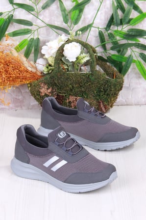 Fort 07602 Comfort Taban Rahat Esnek Yumuşak Bağcıksız Erkek Spor Ayakkabı