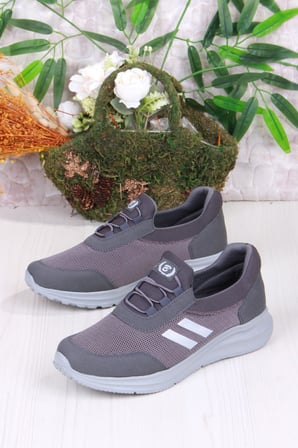 Fort 07602 Comfort Taban Rahat Esnek Yumuşak Bağcıksız Erkek Spor Ayakkabı