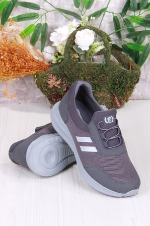 Fort 07602 Comfort Taban Rahat Esnek Yumuşak Bağcıksız Erkek Spor Ayakkabı