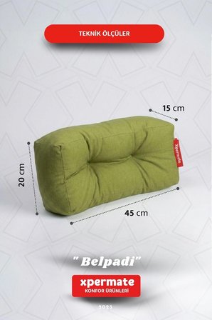 Sırt ve Bel Destek Yastığı Sandalye Koltuk Destek Minderi 