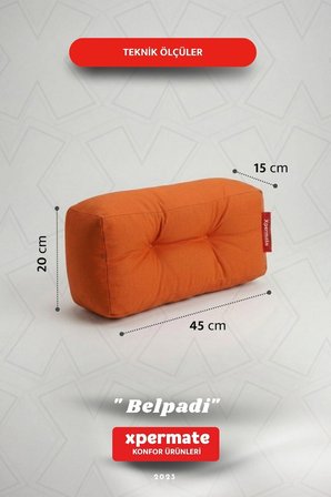Sırt ve Bel Destek Yastığı Sandalye Koltuk Destek Minderi 
