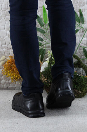 Mehmet Mete 8296 Rahat Kauçuk Taban Orijinal Hakiki Deri Erkek Ayakkabı