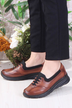 Mehmet Mete 42044 Hafif Rahat Esnek Hakiki Deri Kadın Ayakkabı