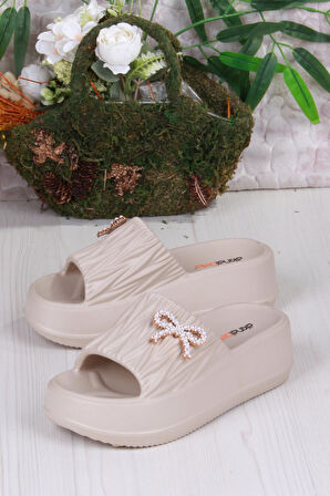 Fort E462 Günlük Plaj Deniz Havuz Terliği Hafif Rahat Esnek Kadın Terlik