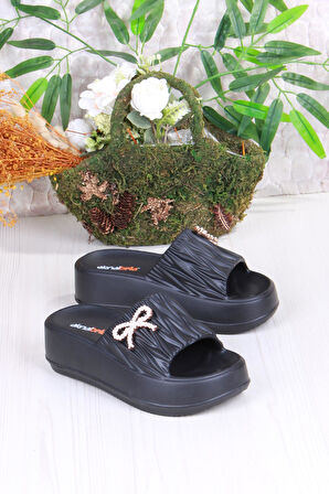 Fort E462 Günlük Plaj Deniz Havuz Terliği Hafif Rahat Esnek Kadın Terlik