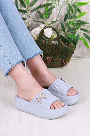 Fort E462 Günlük Plaj Deniz Havuz Terliği Hafif Rahat Esnek Kadın Terlik