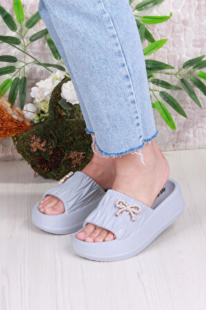 Fort E462 Günlük Plaj Deniz Havuz Terliği Hafif Rahat Esnek Kadın Terlik