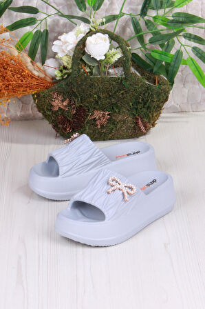 Fort E462 Günlük Plaj Deniz Havuz Terliği Hafif Rahat Esnek Kadın Terlik