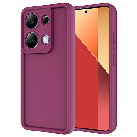 Xiaomi Redmi Note 13 Pro 4G Kılıf Kamera Korumalı Ananas Silikon Kapak