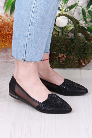 Fort 8568 Bocuklu Taşlı Yanları Tül Dügün Babeti Kadın Babet