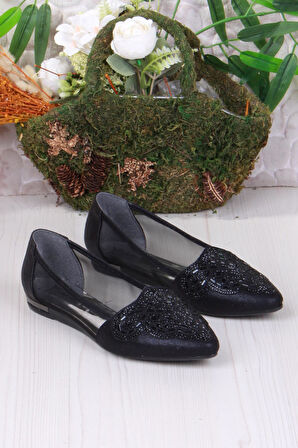 Fort 8568 Bocuklu Taşlı Yanları Tül Dügün Babeti Kadın Babet