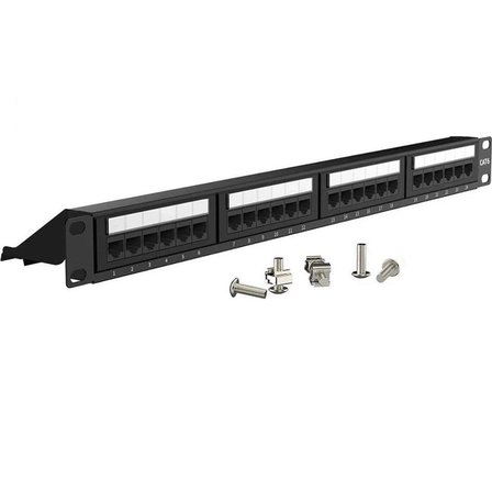 Herz CAT6 Patch Panel Full 24 Port UTP