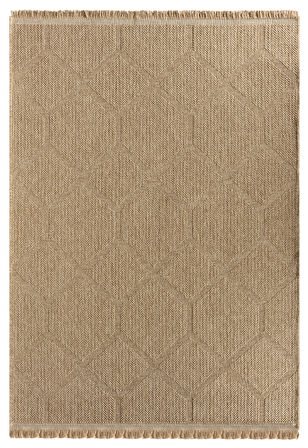 Seyran İndia Koleksiyonu Jüt Dokuma Natural Halı 669 Bej