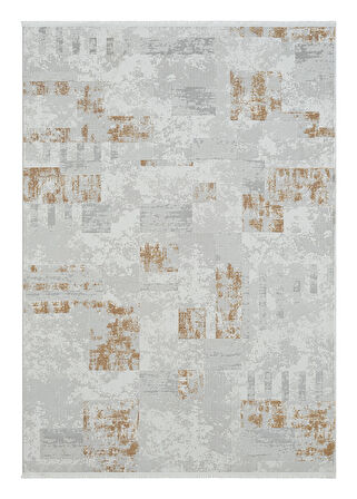 Seyran Mısra Koleksiyonu Modern Desenli Halı 5001 Gold