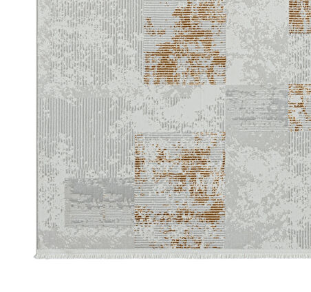 Seyran Mısra Koleksiyonu Modern Desenli Halı 5001 Gold