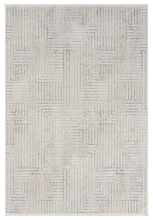 Seyran Mısra Koleksiyonu Modern Desenli Halı 5004 Kahve