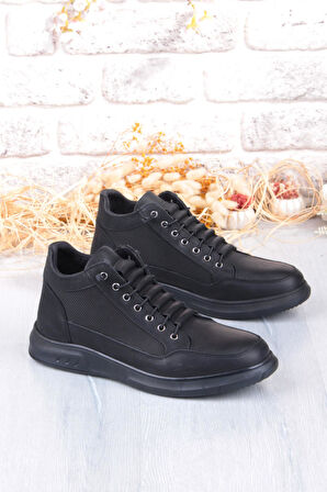 Mehmet Mete 9014 Grezör Rahat Kauçuk Taban Orijinal Hakiki Deri Lastik Bağçıklı Erkek Bot