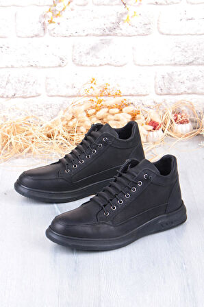 Mehmet Mete 9014 Grezör Rahat Kauçuk Taban Orijinal Hakiki Deri Lastik Bağçıklı Erkek Bot