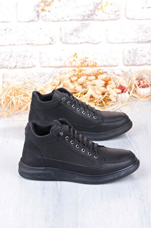 Mehmet Mete 9014 Grezör Rahat Kauçuk Taban Orijinal Hakiki Deri Lastik Bağçıklı Erkek Bot