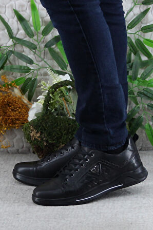 Mehmet Mete 9022 Napa Rahat Kauçuk Taban Orijinal Hakiki Deri Erkek Ayakkabı