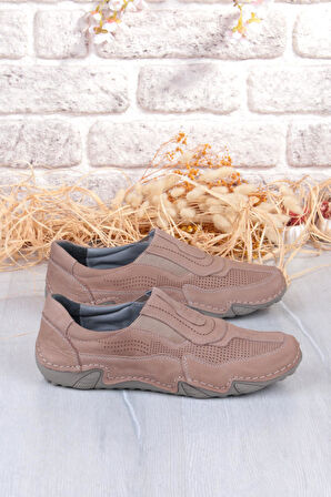 Mehmet Mete 42326 Nubuk Comfort Rahat Esnek Hakiki Deri Erkek Ayakkabı