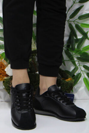 Fort Cheta Cortona Siyah Rahat Kadın Erkek Sneakers Spor Ayakkabı