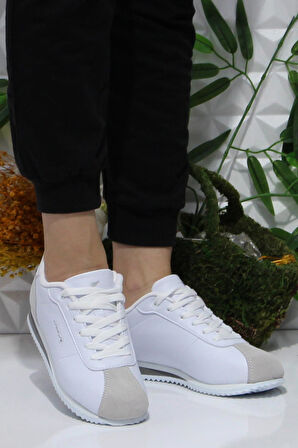 Fort Cheta Cortona Beyaz Rahat Kadın Erkek Sneakers Spor Ayakkabı