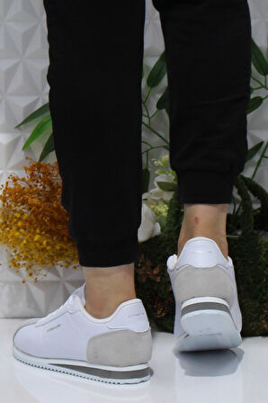 Fort Cheta Cortona Beyaz Rahat Kadın Erkek Sneakers Spor Ayakkabı