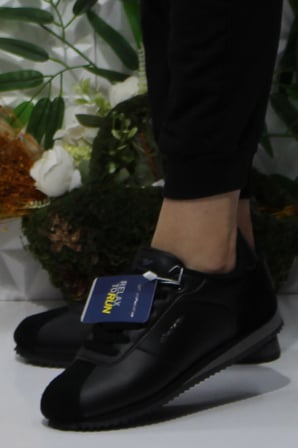 Fort Cheta Cortona Siyah Rahat Kadın Erkek Sneakers Spor Ayakkabı