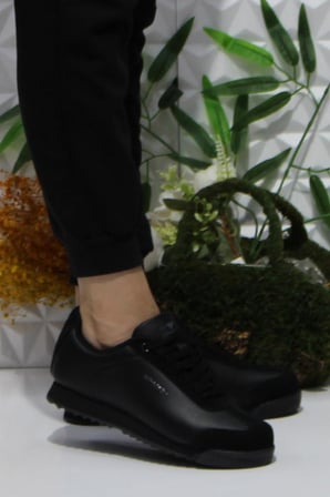 Fort Cheta Peru Siyah Rahat Kadın Erkek Sneakers Spor Ayakkabı