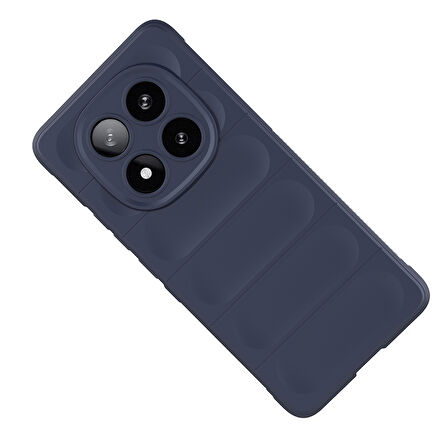 Xiaomi Poco X7 Kılıf Esnek TPU Oyuklu Arka Yüzey Tasarımlı Etnik Silikon Kapak