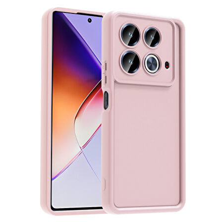 İnfinix Note 40 4G Kılıf Kamera Korumalı Ananas Silikon Kapak