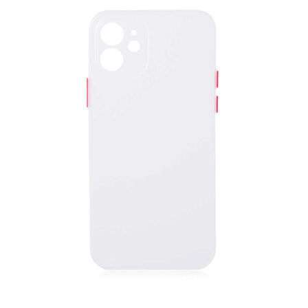iPhone 12 Kılıf Mat Ultra İnce Slims Kapak