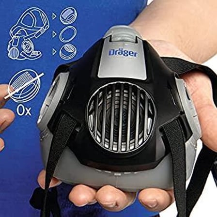  X Plore Yarım Yüz Maske 3300+Abek Filtre+Ffp2 Filtre+Ped Kapağı