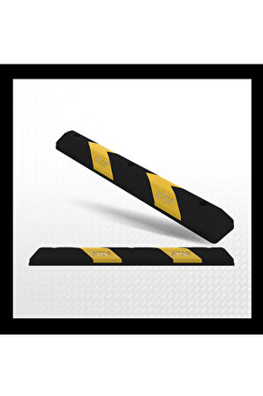 110 Cm Yüksek Performans Araç Stoperi Siyah-Sarı x 4 Adet