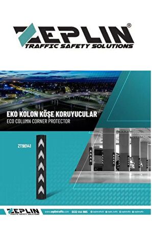 Kolon Ppc köşe koruyucu (Reflektifli) Zeplin 5 Adet ZT90141 
