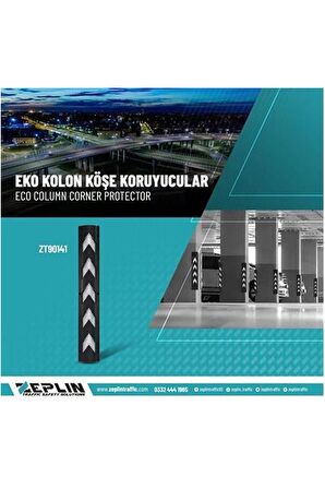 Kolon Ppc köşe koruyucu (Reflektifli) Zeplin 10 Adet ZT90141