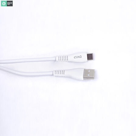 Global S11C 6A UsbA to Type-C Hızlı Data ve Şarj Kablosu Beyaz
