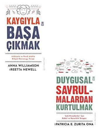 Kaygıyla Başa Çıkmak + Duygusal Savrulmalardan Kurtulmak 2 Kitap