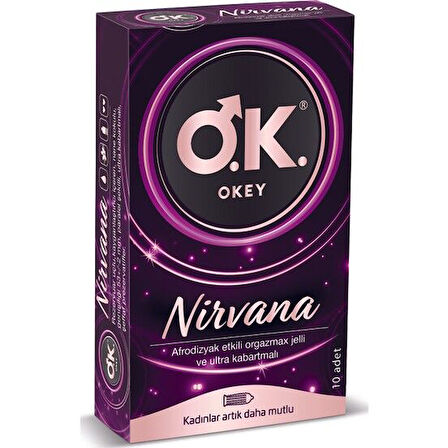 Okey PrezervatifNirvana Hot10'lu 1 Paket