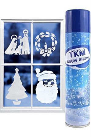 Yılbaşı İçin Kar Spreyi Yılbaşı Ağacı Süsleme Spreyi Snow Spray